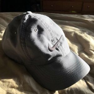 Gray nike hat
